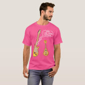 ウクレレおもしろいギターTシャツUkeお父さん Tシャツ (正面フル)