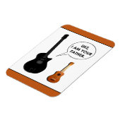 ウクレレおもしろいル マグネット (左側)