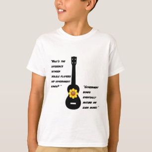 ウクレレおよび結束 Tシャツ