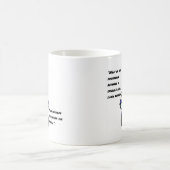 ウクレレおよび芝刈り機 コーヒーマグカップ (中央)