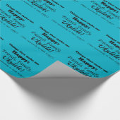 ウクレレが幸せになる ラッピングペーパー (角)