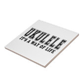 ウクレレそれは生き方です タイル (側面)