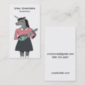 ウクレレの名刺 名刺 (正面/裏面)