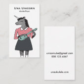 ウクレレの名刺 名刺 (正面/裏面)