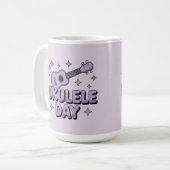 ウクレレの日マグカップ コーヒーマグカップ (正面左)