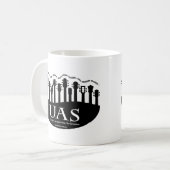 ウクレレの獲得シンドローム コーヒーマグカップ (正面左)
