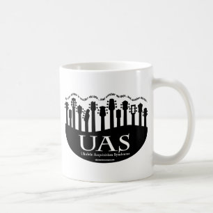 ウクレレの獲得シンドローム コーヒーマグカップ