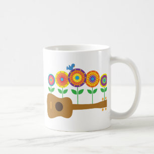 ウクレレの花 コーヒーマグカップ