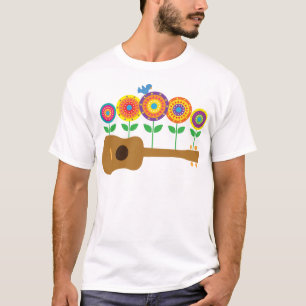 ウクレレの花 Tシャツ