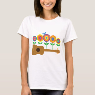 ウクレレの花 Tシャツ