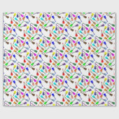 ウクレレの虹 ラッピングペーパー (フラット)