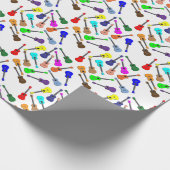 ウクレレの虹 ラッピングペーパー (角)