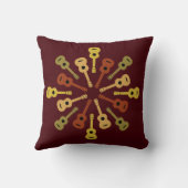 ウクレレの装飾用クッション クッション (裏面)