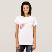 ウクレレのTシャツ Tシャツ (正面フル)