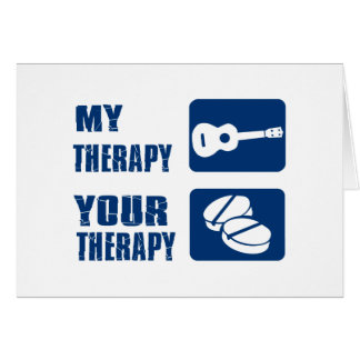 ウクレレは私のセラピーです