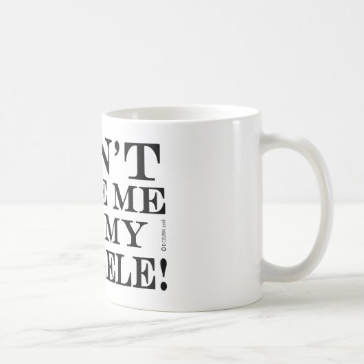 ウクレレを手に入れるな コーヒーマグカップ (右)