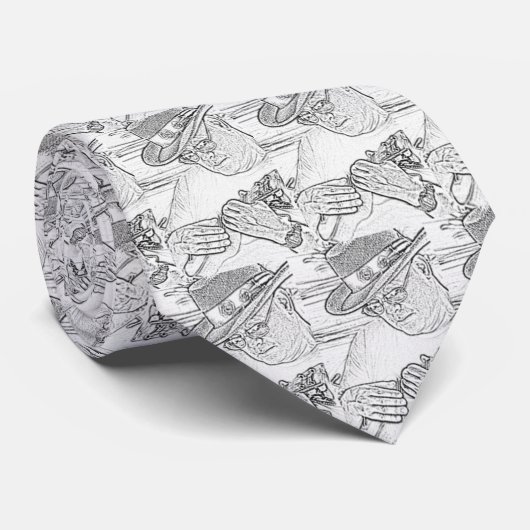 「ウクレレを遊んで下さい! ネクタイ (ロール)