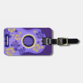 ウクレレカスタム文字手荷物タグ ラゲッジタグ (正面横)