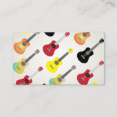 ウクレレカラフルパターズウケアーティスト 名刺 (正面)