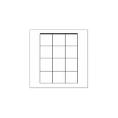 ウクレレコード ラバースタンプ (インプリント)