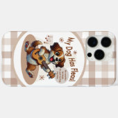 ウクレレチューニングソング「うちの犬にはノミがいる」 Case-Mate iPhoneケース (裏面 (横))
