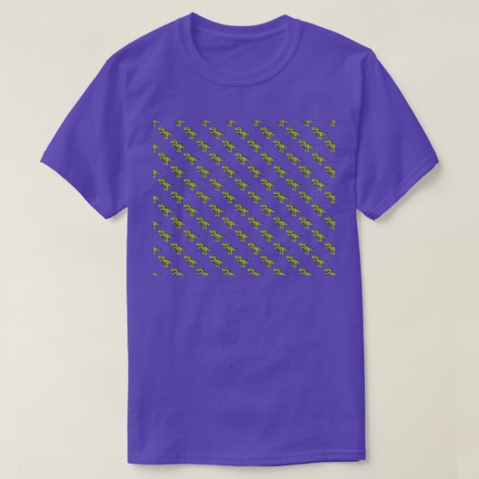 ウクレレディノパターン Tシャツ (デザイン正面)