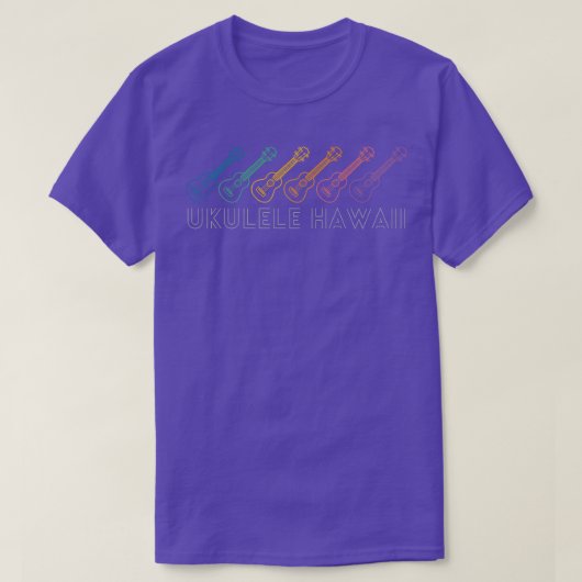 ウクレレハワイTシャツ Tシャツ (デザイン正面)
