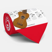 ウクレレプレーヤーのタイ ネクタイ (ロール)