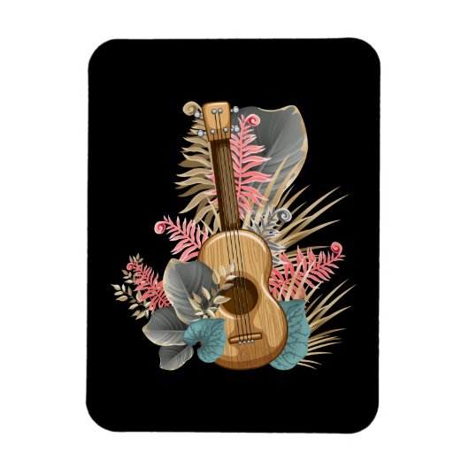 ウクレレミュージシャン – ウクレレ マグネット (縦)