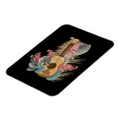 ウクレレミュージシャン – ウクレレ マグネット (左側)