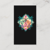 ウクレレミュージックハワイトロピカルホリデーアロハ 名刺 (正面)