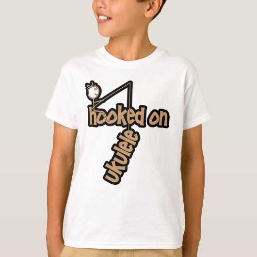 ウクレレ中毒 Tシャツ (正面)
