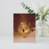 ウクレレ冬のワンダーランド ポストカード (スタンド正面)