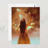 ウクレレ冬のワンダーランド ポストカード (正面/裏面)