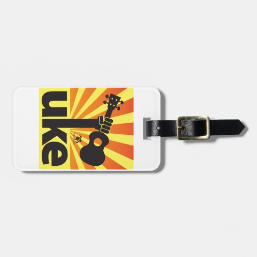 ウクレレ力 ラゲッジタグ (正面横)