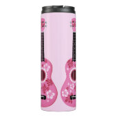 ウクレレ名前をカスタムするタンブラー タンブラー (裏面)