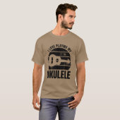 ウクレレ奏者の名言 ファミリー Tシャツ (正面フル)