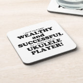 ウクレレ富裕層と成功 コースター (左側)