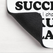 ウクレレ富裕層と成功 マウスパッド (コーナー)