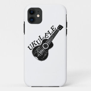 ウクレレ文字及び画像 iPhone 11 ケース
