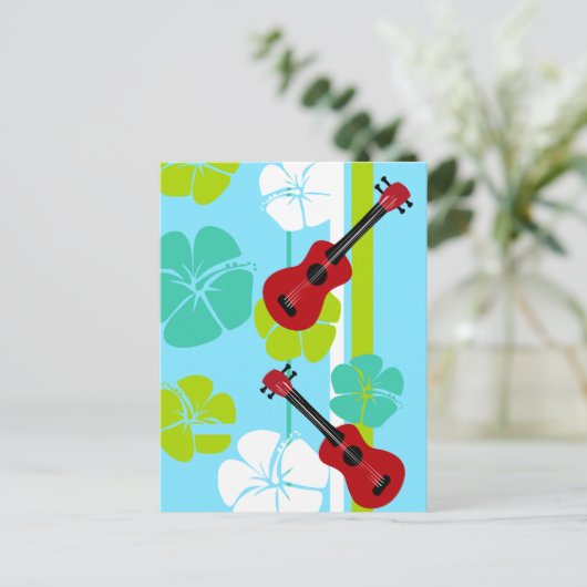 ウクレレ時間！ ポストカード (スタンド正面)