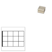 ウクレレ空白のコード ラバースタンプ (押印)