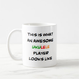ウクレレ素晴らしレ選手 コーヒーマグカップ