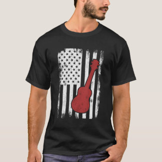 ウクレレ選手ウクレレミュージシャン Tシャツ
