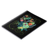 ウクレレ音楽フラワーズハワイ ノートブック (左側)