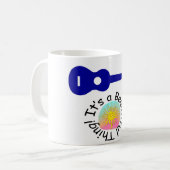 ウクレレ: それは美しい事です コーヒーマグカップ (正面左)