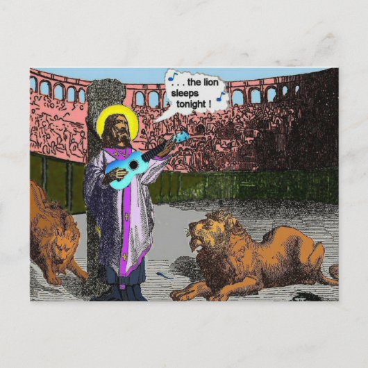 ウクレレ・スポフ：ライオンズデン ポストカード (正面)