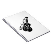 ウクレレ テキストと画像 ノートブック (右側)