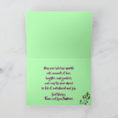 ウクレレ・メリークリスマスとハッピーニューイヤーカード シーズンカード (内部)