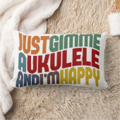 ウクレレ ランバークッション (ブランケット)